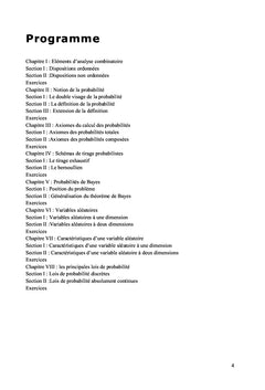 Calcul de probabilités