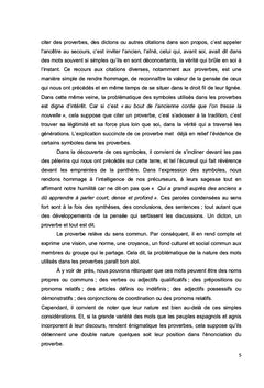 Analyse Philosémique et Lexicologique des Proverbes Espagnols et Agnis