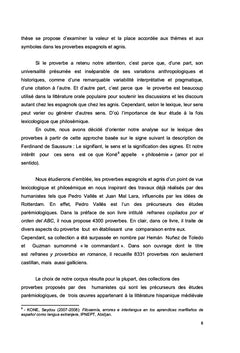 Analyse Philosémique et Lexicologique des Proverbes Espagnols et Agnis