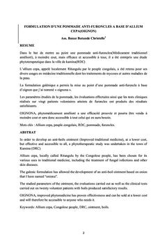 Recueil d'articles