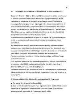 Académie africaine d'engagement civique AAEC - Tome 1