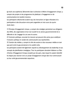 Académie africaine d'engagement civique AAEC - Tome 1