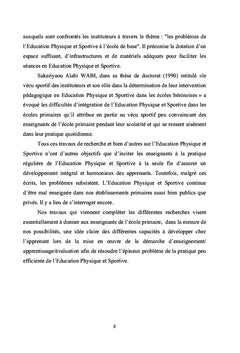Facile l'EPS à pratiquer