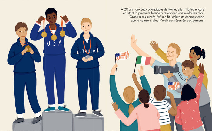 Petite & grande - Wilma Rudolph
