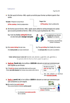 La Grammaire Anglaise