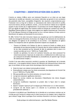 Guide pratique de conformité bancaire