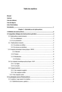 Impact des déversements des hydrocarbures sur l'environnement