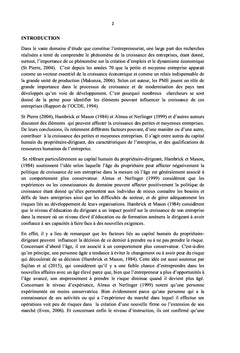 Risque entrepreneurial et croissance des entreprises en RD Congo