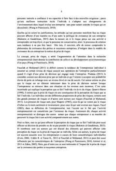 Risque entrepreneurial et croissance des entreprises en RD Congo