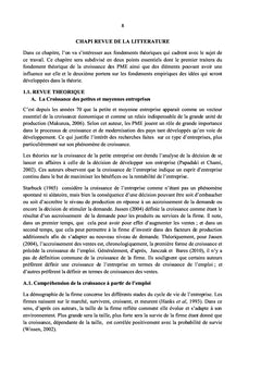 Risque entrepreneurial et croissance des entreprises en RD Congo