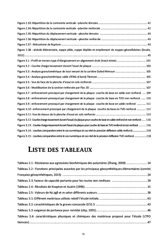 RENFORCEMENT DES CHAUSSÉES SOUPLES PAR LES GÉOSYNTHÉTIQUES