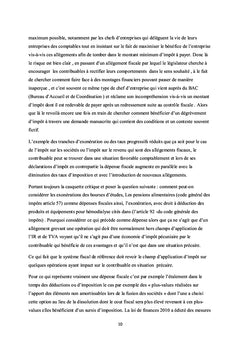 Réflexions sur les dépenses fiscales dans le cas du système fiscalMAR