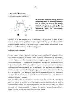 Déstructuration familiale sur l'émergence des troubles mentaux