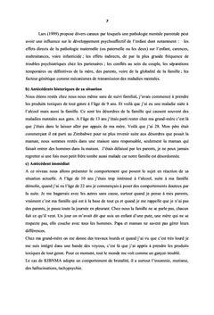 Déstructuration familiale sur l'émergence des troubles mentaux