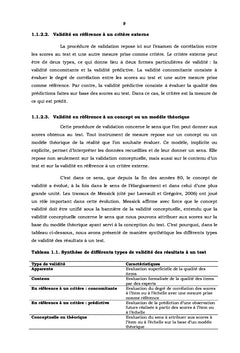 Validation d'une épreuve académique