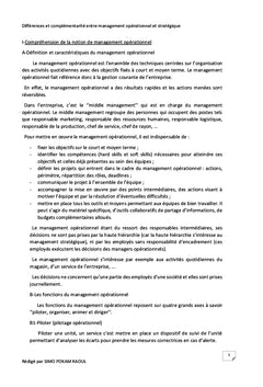 Différences et complémentarité