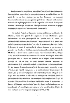Analyse philosophique et politique du machiavélisme