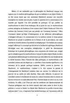 Analyse philosophique et politique du machiavélisme