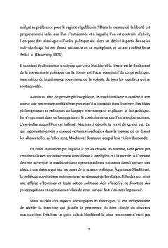 Analyse philosophique et politique du machiavélisme
