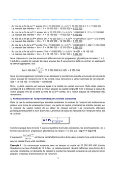 Annales de Mathématiques financières
