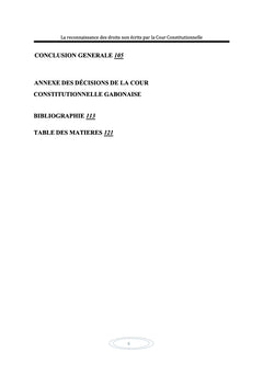 Le pouvoir normatif du juge constitutionnel gabonais