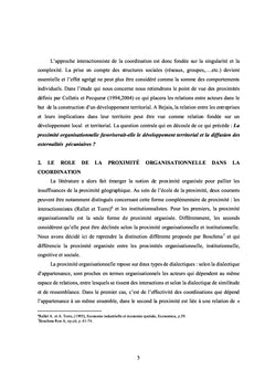 Économie de proximité et externalité