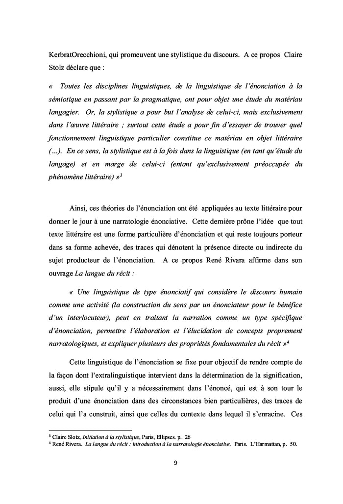 La narratologie énonciative au service de l'interculturel
