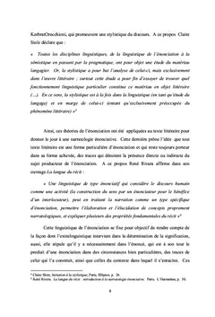 La narratologie énonciative au service de l'interculturel