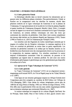 Les lherzolites à spinelle de Gangassaou et Liri