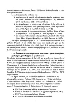 Les lherzolites à spinelle de Gangassaou et Liri