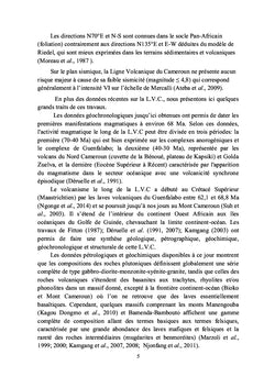 Les lherzolites à spinelle de Gangassaou et Liri