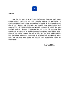 Structures des Groupes