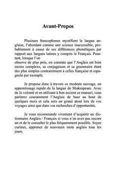 Anglais facile