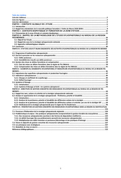 PERSPECTIVES DE GESTION CONCERTEE DES RESSOURCES SYLVOPASTORALES :