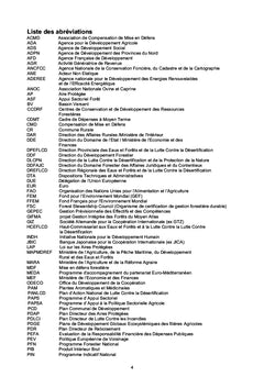 PERSPECTIVES DE GESTION CONCERTEE DES RESSOURCES SYLVOPASTORALES :
