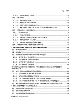BIOLOGIE CELLULAIRE