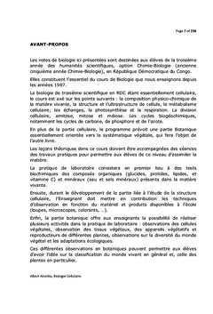BIOLOGIE CELLULAIRE