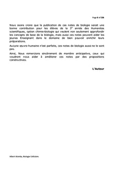 BIOLOGIE CELLULAIRE