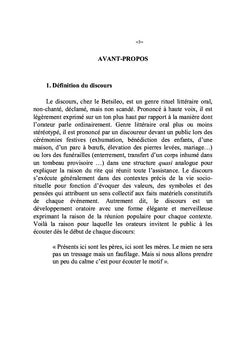 Discours kabary betsileo