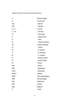 Aspect lexical et variation du bétiné ou éotilé
