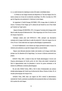 Aspect lexical et variation du bétiné ou éotilé