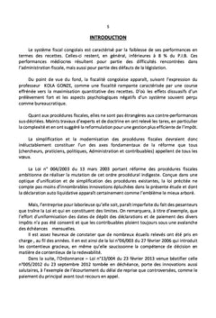 Procédures fiscales Congolaises