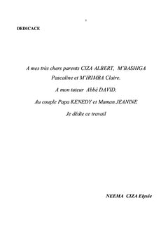 Prise en charge de l'anémie chez les enfants de moins de 5 ans