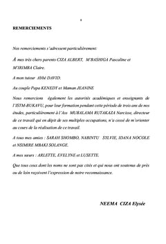 Prise en charge de l'anémie chez les enfants de moins de 5 ans