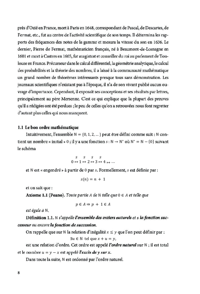 Cours de théorie des nombres