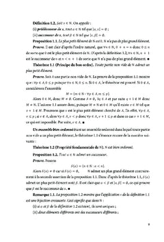 Cours de théorie des nombres