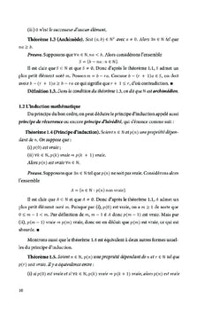 Cours de théorie des nombres