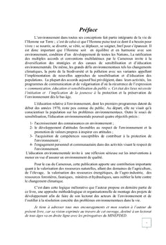 Education Environnementale: