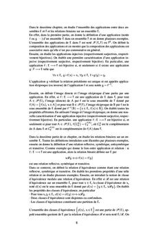 Algèbre générale, algèbre linéaire et euclidienne
