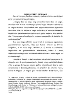 Philosophie de la langue française et ses principes